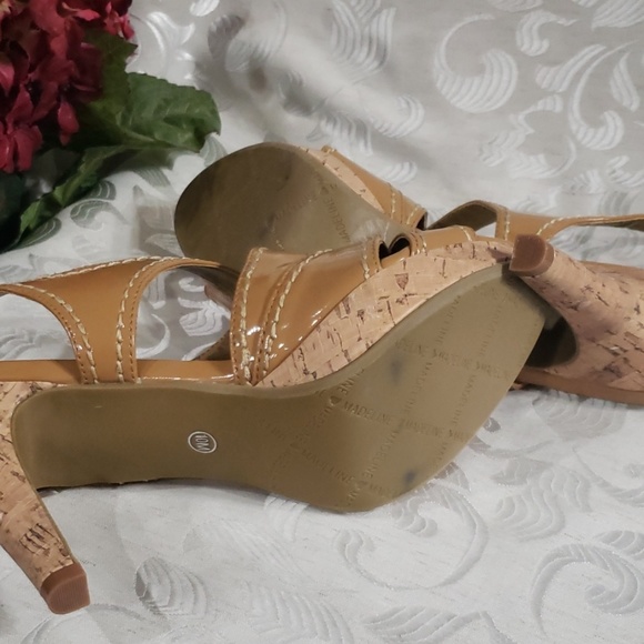 Women’s Cross Strap open toe platform shoe 10M New - Picture 5 of 5